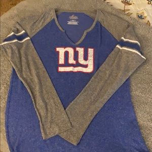 NWOT Giants Long Sleeve VNeck T-shirt